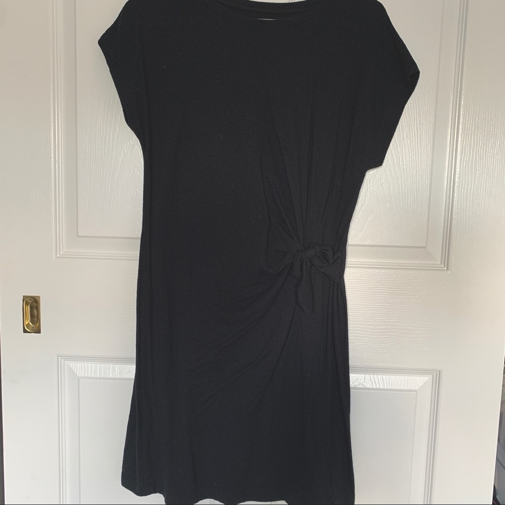 NWOT Aerie black knotted dress